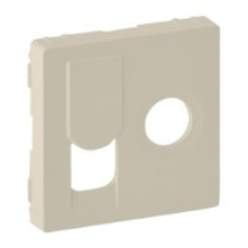 Накладка розетки TV + RJ, слонова кістка, Valena 754831 Legrand