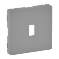 Лицьова панель розетки USB, алюміній, Valena 754752 Legrand