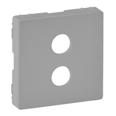 Лицьова панель аудіо розетки Banana, алюміній, Valena 755282 Legrand