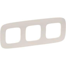 Рамка 3 посту, слонова кістка, Valena 754313 Legrand