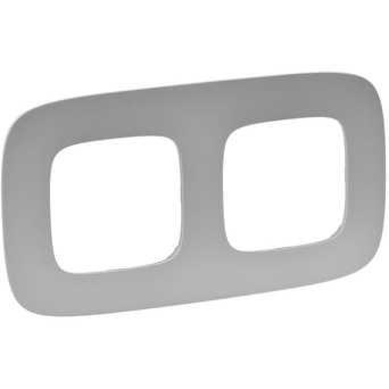 Рамка 2 посту, алюміній, Valena 754392 Legrand Рамка 2 посту, алюміній, Valena 754392 Legrand