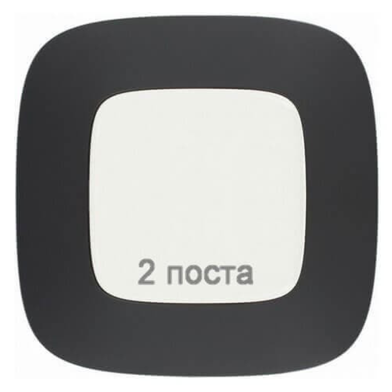 Рамка 2 посту, матовий чорний, Valena 754402 Legrand Рамка 2 посту, матовий чорний, Valena 754402 Legrand