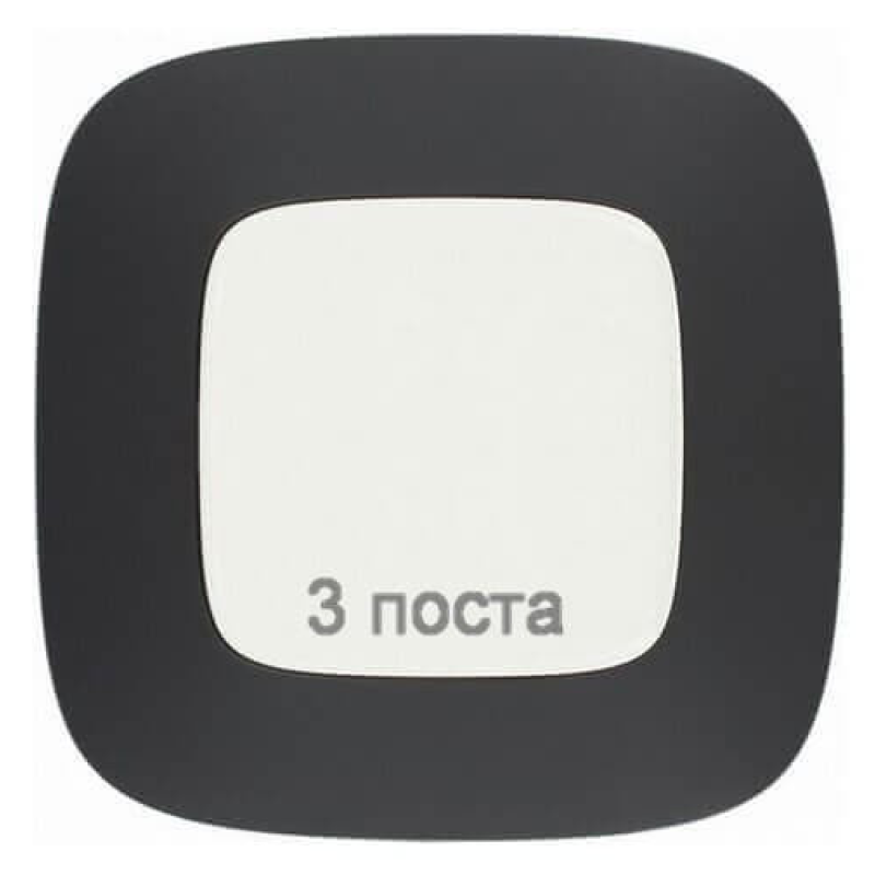 Рамка 3 посту, матовий чорний, Valena 754403 Legrand Рамка 3 посту, матовий чорний, Valena 754403 Legrand