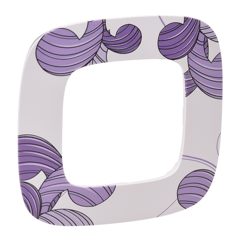 Рамка 1 пост, флора, Valena 754361 Legrand