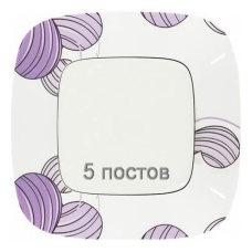 Рамка 5 постів, флора, Valena 754365 Legrand