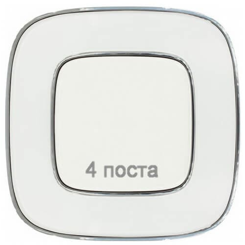 Рамка 4 посту, дзеркало, Valena 754424 Legrand