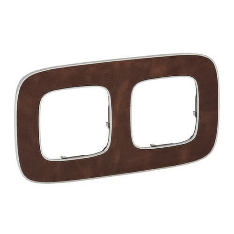 Рамка 2 посту, шкіра, Valena 754452 Legrand Рамка 2 посту, шкіра, Valena 754452 Legrand