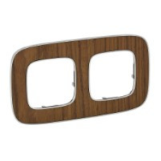 Рамка 2 посту, горіх, Valena 754462 Legrand