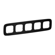 Рамка 5 постів, карбон, Valena 754475 Legrand