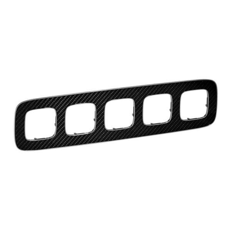 Рамка 5 постів, карбон, Valena 754475 Legrand