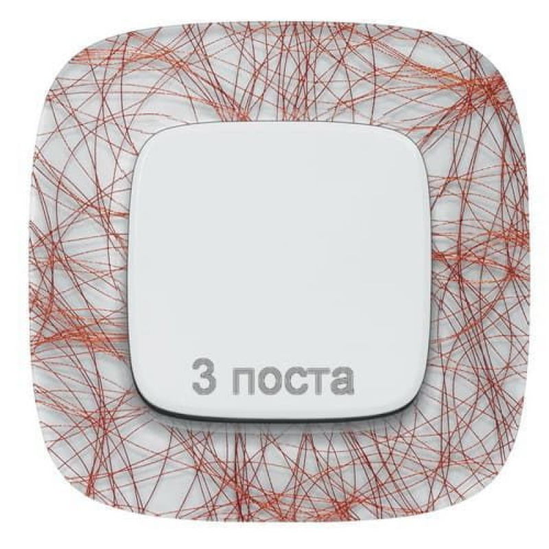 Рамка 3 посту, італійська фантазія, Valena 754493 Legrand Рамка 3 посту, італійська фантазія, Valena 754493 Legrand