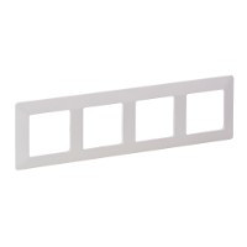 Рамка 4 посту, білий, Valena 754004 Legrand Рамка 4 посту, білий, Valena 754004 Legrand