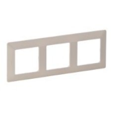 Рамка 3 посту, слонова кістка, Valena 754043 Legrand