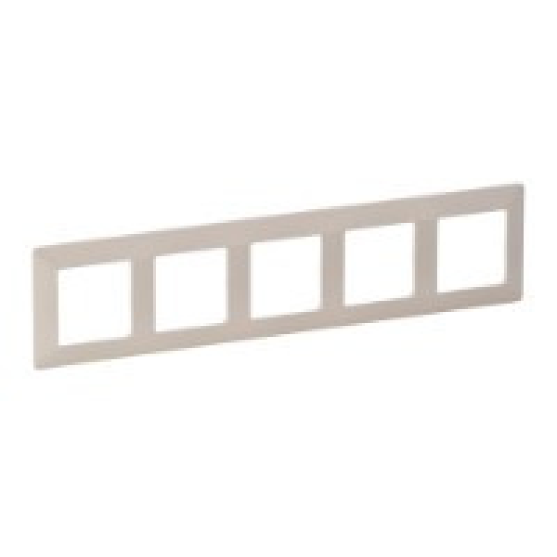 Рамка 5 постів, слонова кістка, Valena 754045 Legrand
