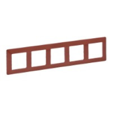 Рамка 5 постів, теракота, Valena 754075 Legrand