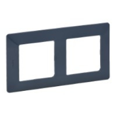 Рамка 2 посту, блакитна, Valena 754092 Legrand
