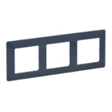 Рамка 3 посту, блакит, Valena 754093 Legrand