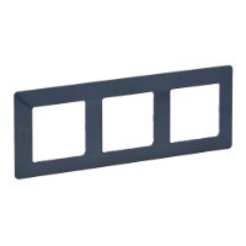 Рамка 3 посту, блакит, Valena 754093 Legrand