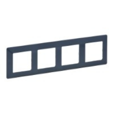 Рамка 4 посту, блакит, Valena 754094 Legrand