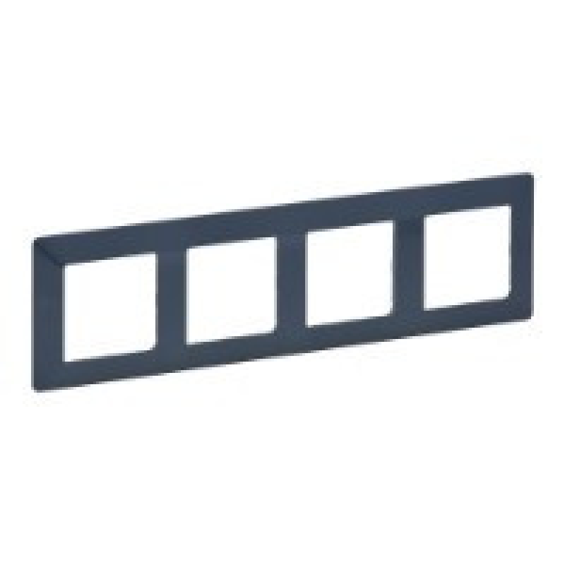Рамка 4 посту, блакит, Valena 754094 Legrand