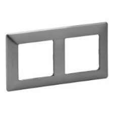 Рамка 2 посту, сталь, Valena 754152 Legrand