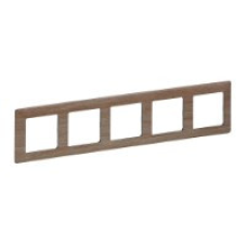 Рамка 5 постів, світле дерево, Valena 754185 Legrand