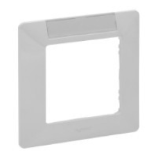 Рамка 1 пост, з полем для напису білий, Valena 754011 Legrand