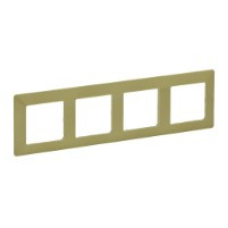 Рамка 4 посту, лайм, Valena 754084 Legrand