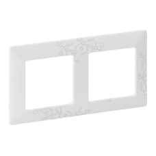 Рамка 2 посту, Ел Грей, Valena 754122 Legrand