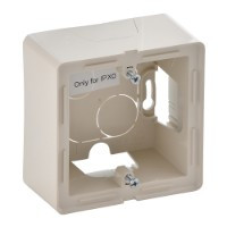 Коробка для накладного монтажу 1 пост, слонова кістка, Valena 754201 Legrand