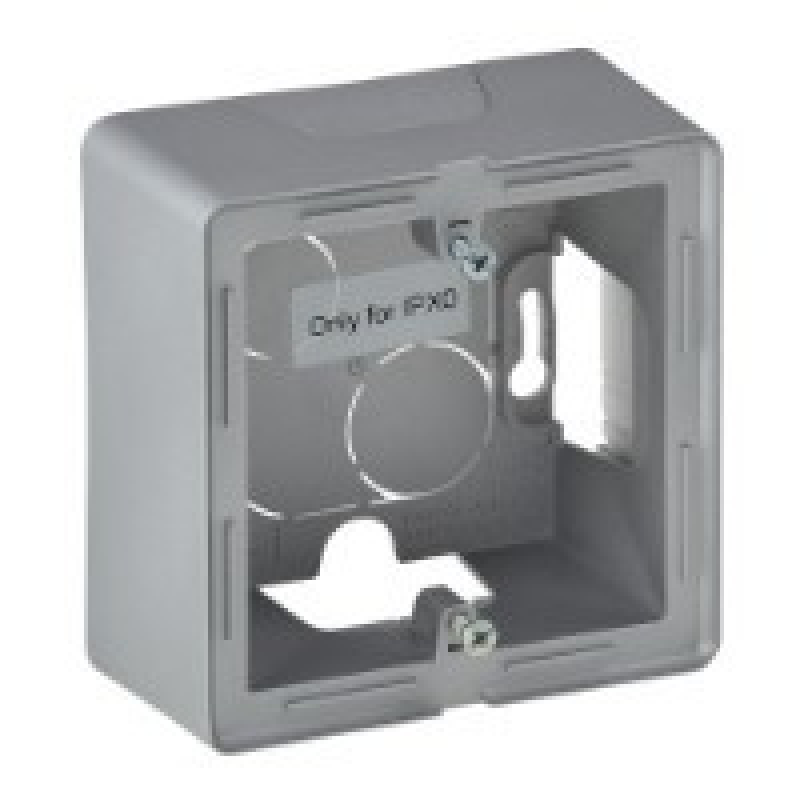 Коробка для накладного монтажу 1-постів,а алюміній, Valena 754211 Legrand Коробка для накладного монтажу 1-постів,а алюміній, Valena 754211 Legrand