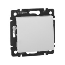 Вимикач 1-клавішний, білий, 774401 Legrand Valena