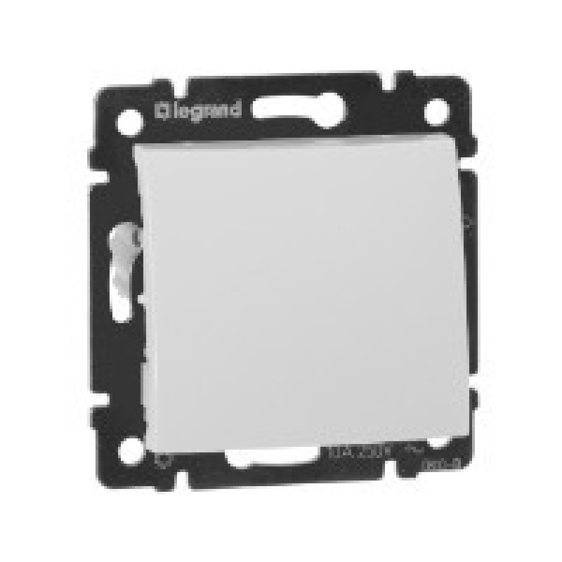 Кнопка, білий, 774411 Legrand Valena