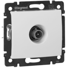 Розетка телевізійна проста, білий, 774429 Legrand Valena