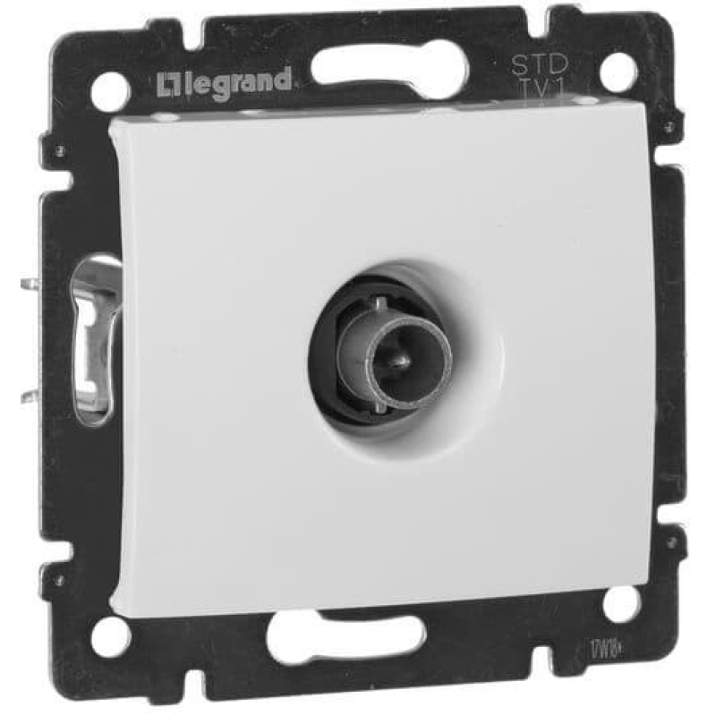 Розетка телевізійна проста, білий, 774429 Legrand Valena