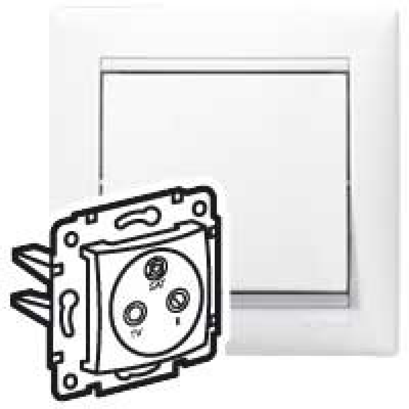 Розетка TV-FM-SAT, білий, 774435 Legrand Valena