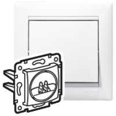 Розетка аудіо для динаміків, білий, 774223 Legrand Valena