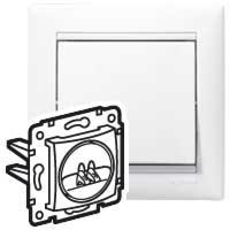 Розетка аудіо для динаміків, білий, 774223 Legrand Valena Розетка аудіо для динаміків, білий, 774223 Legrand Valena