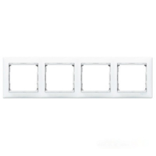 Рамка 4 посту, білий, 774454 Legrand Valena