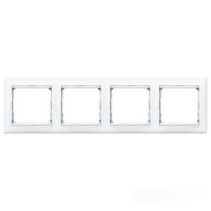 Рамка 4 посту, білий, 774454 Legrand Valena Рамка 4 посту, білий, 774454 Legrand Valena