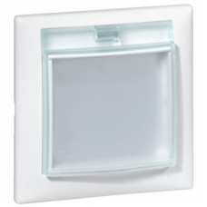 Рамка 1 пост, IP44 з кришкою, білий, 774450 Legrand Valena