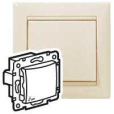 Вимикач прохідний вологозахищений 2-кл. IP44, слонова кістка, 774198 Valena Legrand