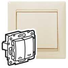 Механізм управління жалюзі з механічним блокуванням, слонова кістка, 774304 Valena Legrand