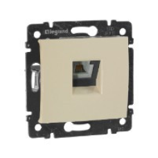 Розетка телефонна RJ11, слонова кістка, 774338 Valena Legrand