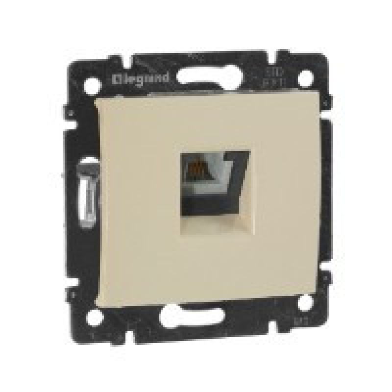 Розетка телефонна RJ11, слонова кістка, 774338 Valena Legrand