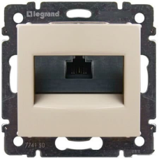 Розетка комп“ютерна RJ45, слонова кістка, 774130 Valena Legrand