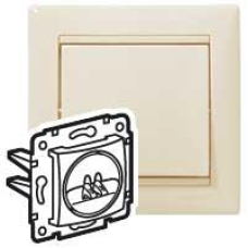 Аудіо розетка, слонова кістка, 774123 Valena Legrand