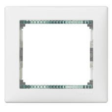 Рамка 1 пост, білий/кристал, 774461 Legrand Valena