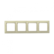 Рамка 4 посту, перлинний 770474 Legrand Valena