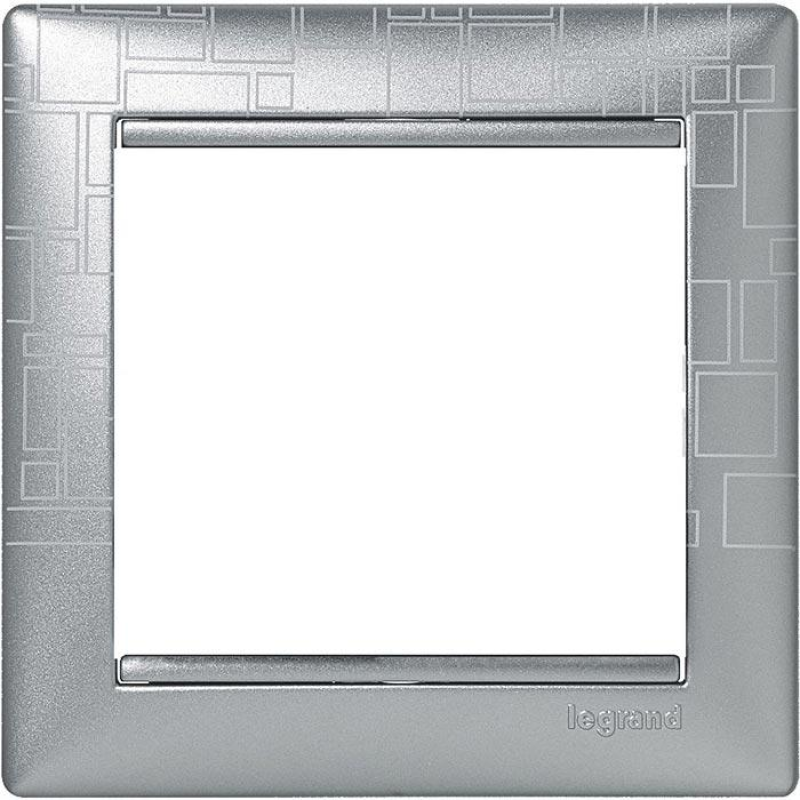 Рамка 1 пост, алюміній модерн, 770341 Legrand Valena